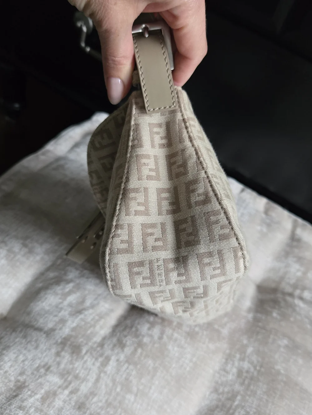 Fendi Zucchino FF Baguette - Picture 8 of 16
